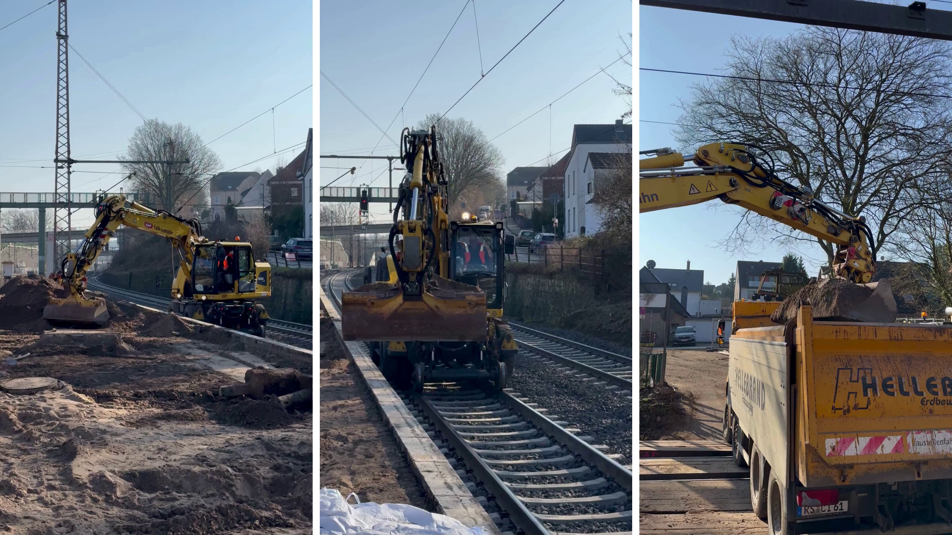 Mineral waste management for rail infrastructure