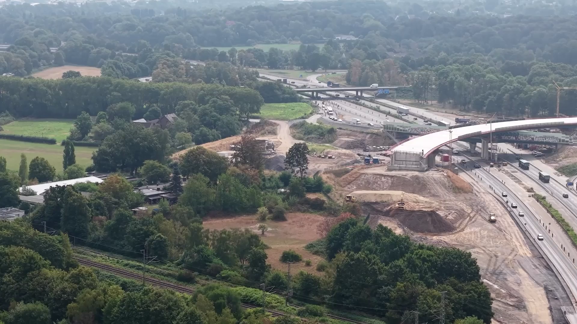 Kaiserberg motorway junction: ramp construction with recycled mineral materials